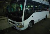 ايجار Toyota coaster bus اقل سعر جميع الرحلات