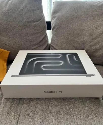 Macbook Pro M3 – 1 tera Sealed – ١ تيرا متبرشم