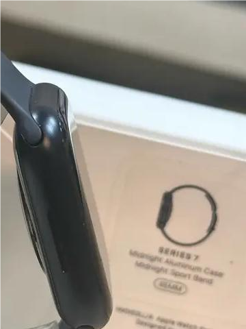 Apple Watch Series 7 45mm بدون خدش بطارية ٩٢٪؜