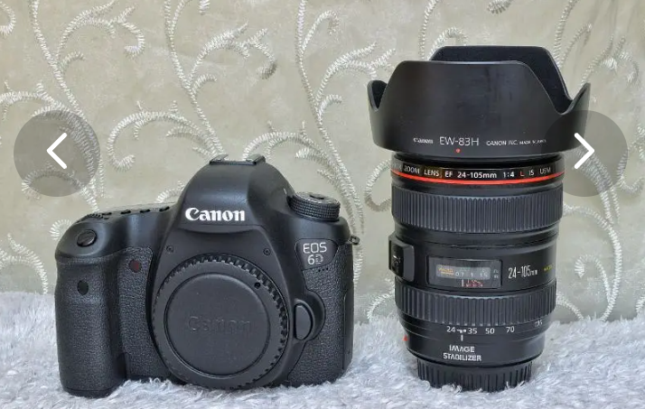 Canon 6D lens 24-105 F4 USM Shutter 5K only