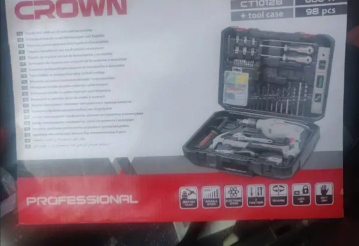 Crown tools new box شنطه عدة كراون