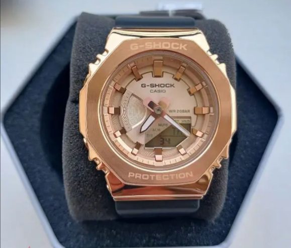 G-SHOCK CASIO Womens Rose Gold Watch NEW