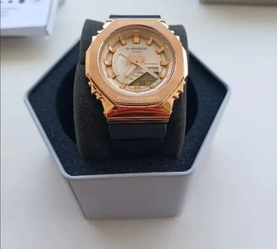 G-SHOCK CASIO Womens Rose Gold Watch NEW