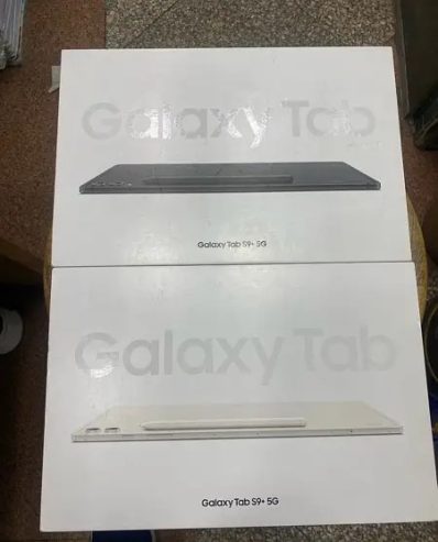 Galaxy S9 Plus 5G 12.6 in 256/12G Black Beige جديد متبرشم