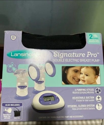 lansinoh breast pump