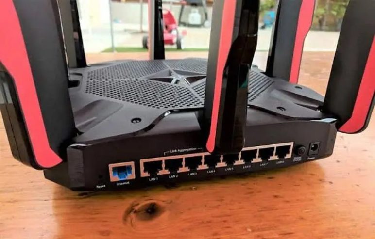 top end tplink ac5400x جديد router