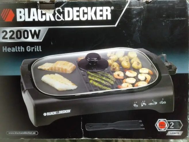 Black & decker grill