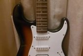 Electric Guitar Fender squire bullet stratocaster HSS with guitar bag