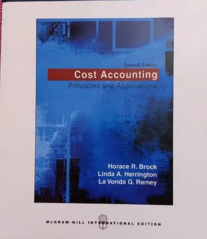 cost accounting principles and applications