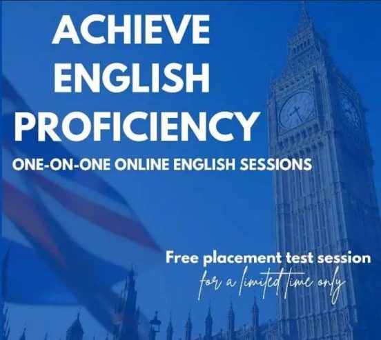 Online one-on-one English sessions