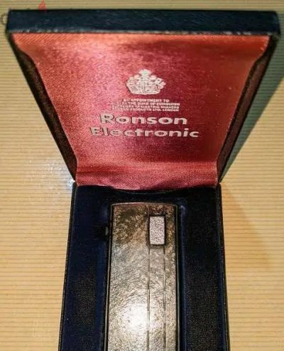 ولاعه رونسون انجليزي Ronson Varaflame electronic lighter