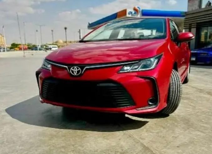 ايجار تويوتا كورولا toyota corolla for rent