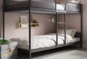 سرير ايكيا هيكل معدني دورين بحالة ممتازة Ikea Metal Bed two levels