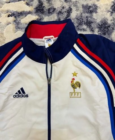 ADIDAS FRANCE FOOTBALL JACKET EUROS 2000