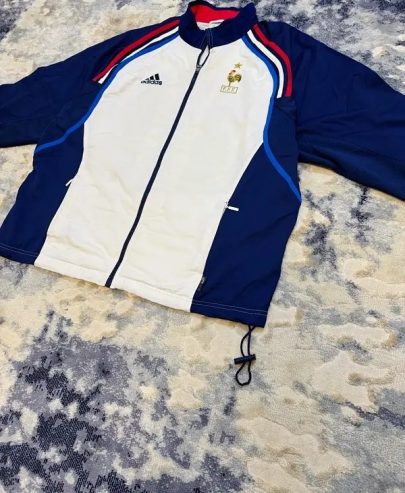 ADIDAS FRANCE FOOTBALL JACKET EUROS 2000