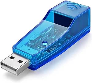 usb لجهاز اللاب توب وجهاز الكمبيوتر محول بطاقه شبكه من يو اس بي الى شبكه محليه سرعه 10/ 100 في الثانيه